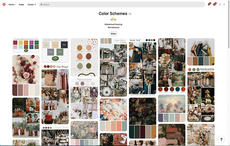 pinterest color