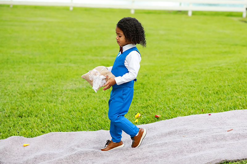 Wedding History ring bearer 17